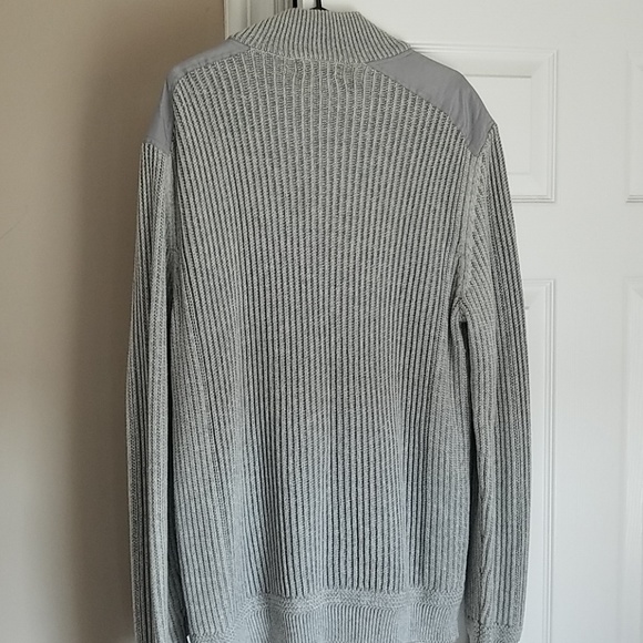 Men's Calvin Klein Knit Zip Sweater - Picture 4 of 4